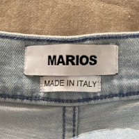 Marios Hose aus Baumwolle in Blau