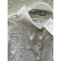 Ermanno Scervino Robe en Coton en Blanc
