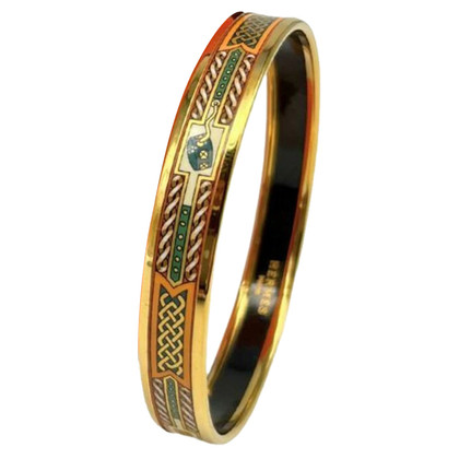 Hermès Armreif/Armband aus Vergoldet in Gold
