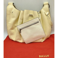 Bally Shoulder bag Patent leather in White