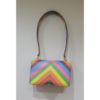 Valentino Garavani 1973 Rainbow Flap Bag en Cuir
