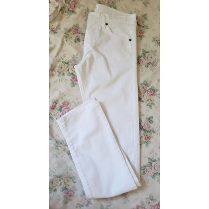 Claudie Pierlot Jeans in Cotone in Bianco
