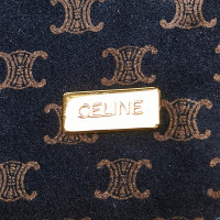 Céline Clutch Zijde in Blauw