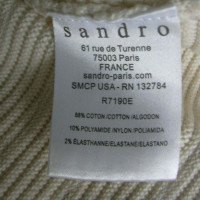 Sandro Knit dress in cream