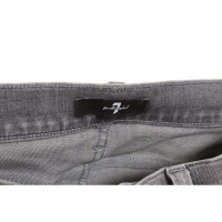 7 For All Mankind Jeans Katoen in Grijs