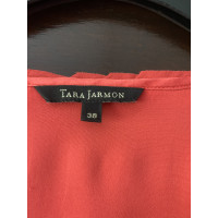 Tara Jarmon Top Silk in Red