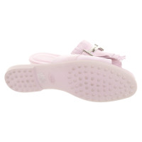 Tod's Sandalen aus Wildleder in Rosa / Pink