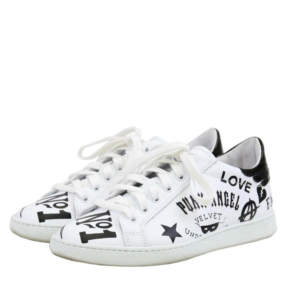 John Richmond Trainers Leather in White