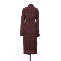 A.P.C. Dress Viscose in Bordeaux