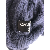 Chanel Handschoenen Kasjmier in Blauw