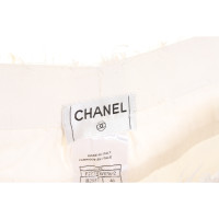Chanel Jeans Katoen in Crème