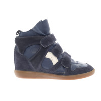 Isabel Marant Sneaker in Pelle in Blu