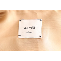 Alysi Top Silk in Ochre