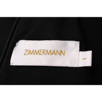 Zimmermann Robe en Soie en Noir