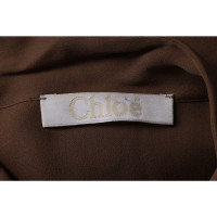 Chloé Top Silk in Brown
