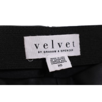 Velvet Hose in Schwarz