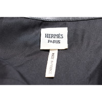 Hermès Rok Leer in Zwart