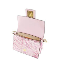 Etro Travel bag Leather in Pink