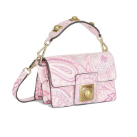 Etro Travel bag Leather in Pink