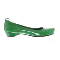 Marc By Marc Jacobs Slippers/Ballerinas Patent leather in Green