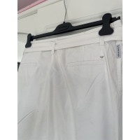 Armani Jeans Hose aus Baumwolle in Weiß
