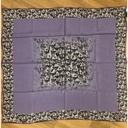 Bally Schal/Tuch aus Seide in Violett