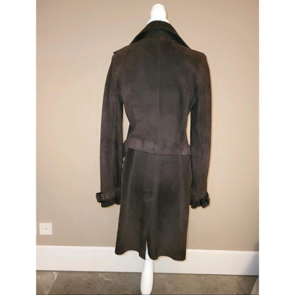 Givenchy Jacke/Mantel aus Wildleder in Braun