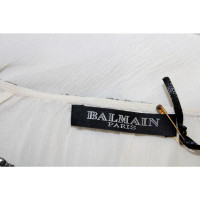 Balmain Breiwerk Zijde in Crème