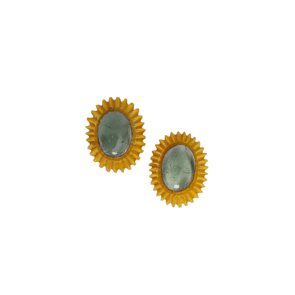 Henry Earring in Yellow