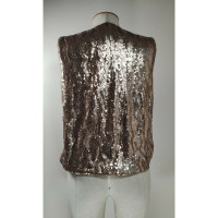 Halston Heritage Top in Gold