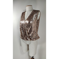 Halston Heritage Top in Gold