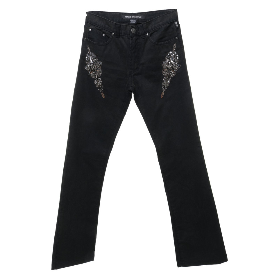 Versace Jeans aus Baumwolle in Schwarz
