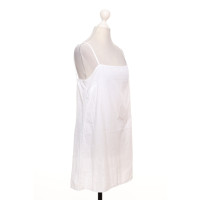 P.A.R.O.S.H. Kleid aus Baumwolle in Weiß
