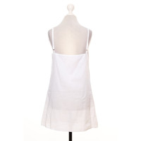 P.A.R.O.S.H. Kleid aus Baumwolle in Weiß