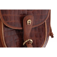 Aigner Backpack Leather in Brown
