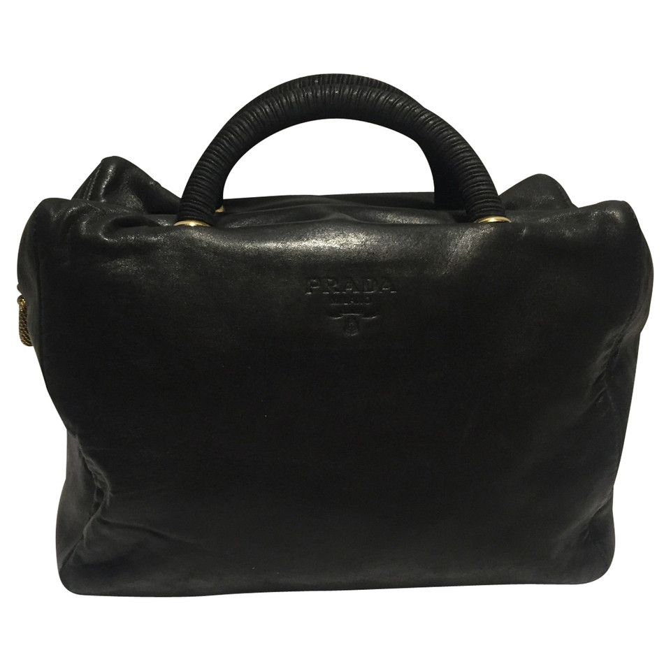 Prada Black Bowling Bag