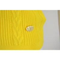Chanel Strick aus Baumwolle in Gelb