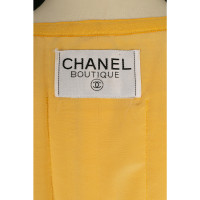 Chanel Jacket/Coat Wool in Yellow
