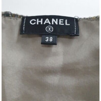 Chanel Anzug aus Baumwolle in Beige