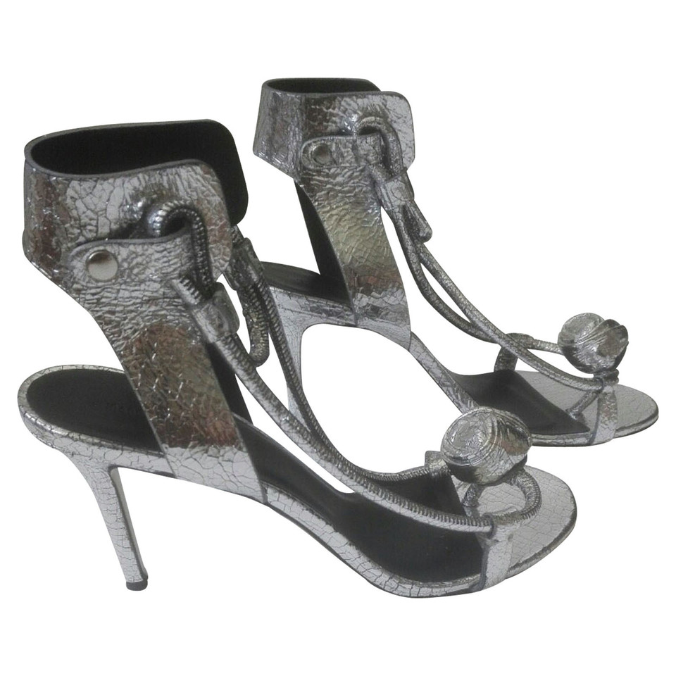 Isabel Marant Zilverkleurige sandalen