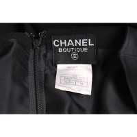 Chanel Robe en Laine en Noir