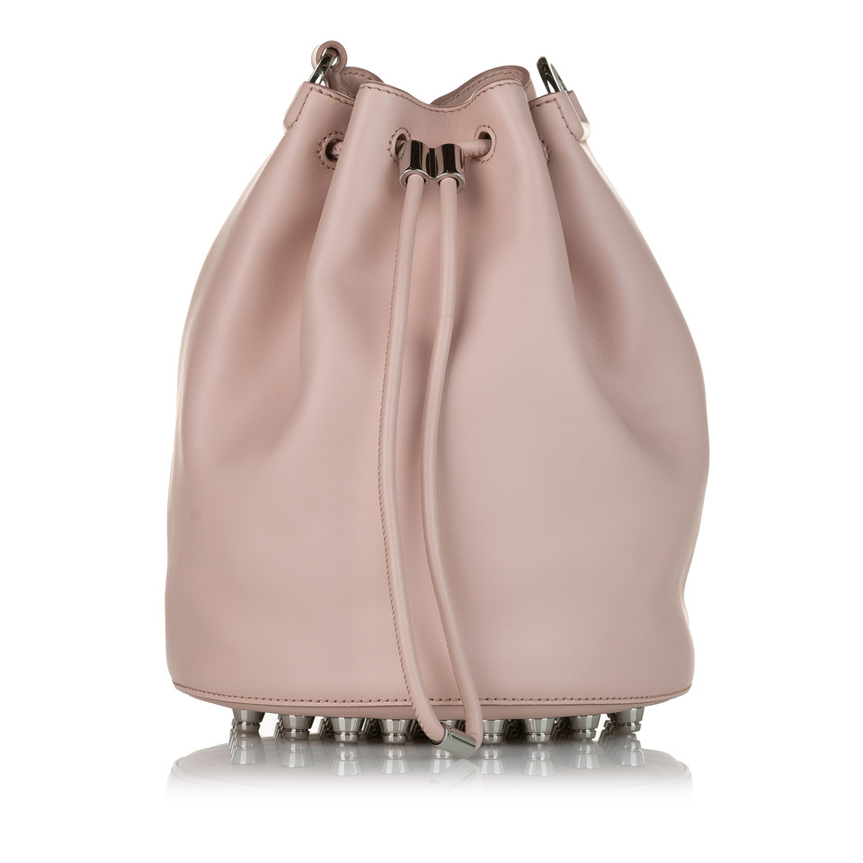 Alexander Wang Diego Bucket Bag en Cuir en Rose/pink
