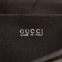 Gucci Bamboo Backpack in Pelle verniciata in Nero