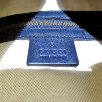 Gucci Backpack Canvas in Blue