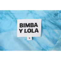 Bimba Y Lola Oberteil aus Seide in Blau