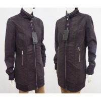 Arma Jacket/Coat Leather in Violet