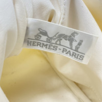 Hermès Clutch Katoen in Wit