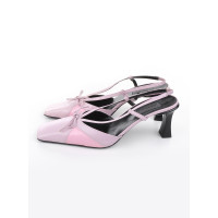 Karl Lagerfeld Sandals Leather in Violet