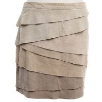 Ralph Lauren Leather skirt in light brown