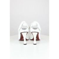 Proenza Schouler Stiefeletten aus Leder in Weiß